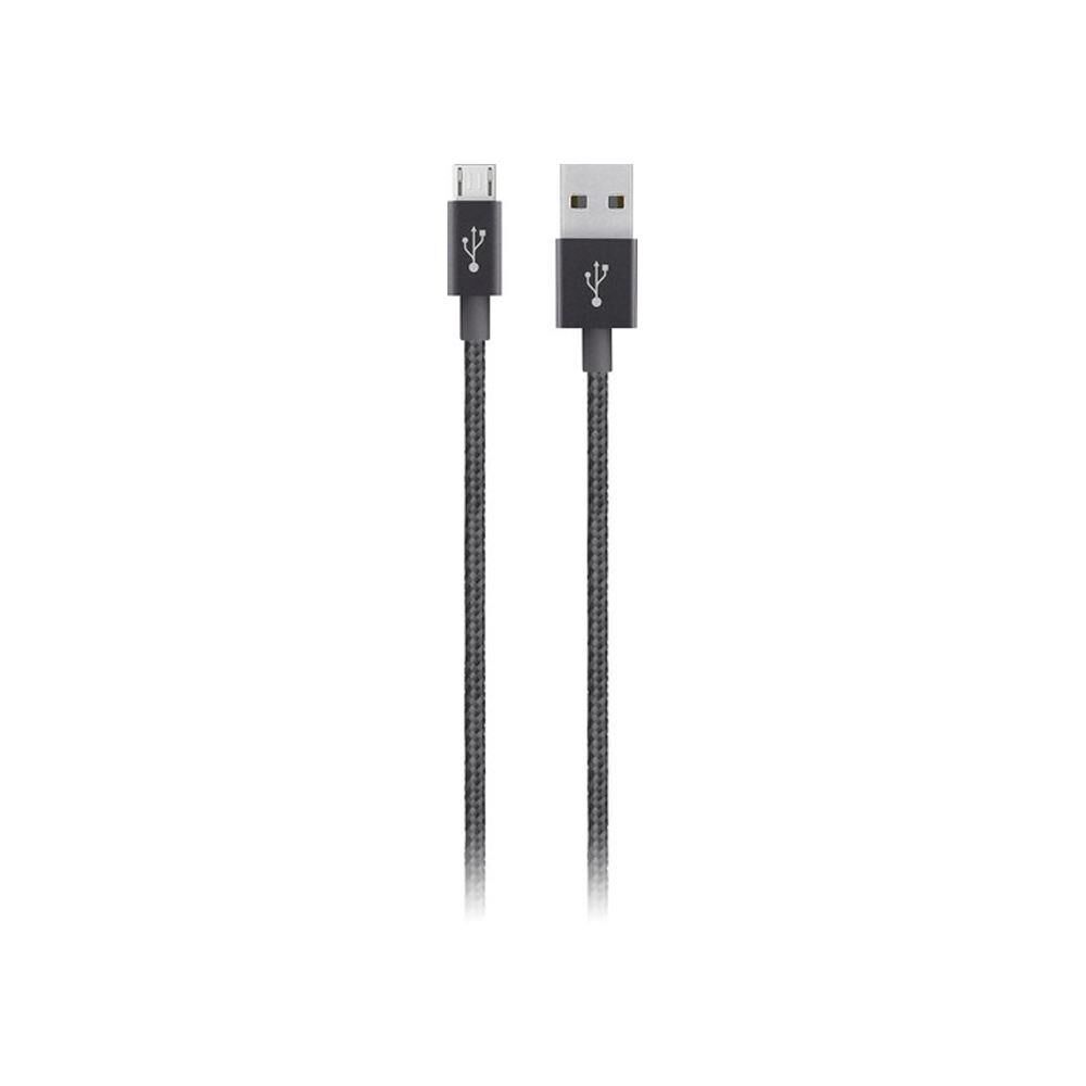 Belkin  F2CU021BT04-BLK  Premium Micro Usb Şarj ve Senkrenizasyon Kablosu 1.2m Siyah