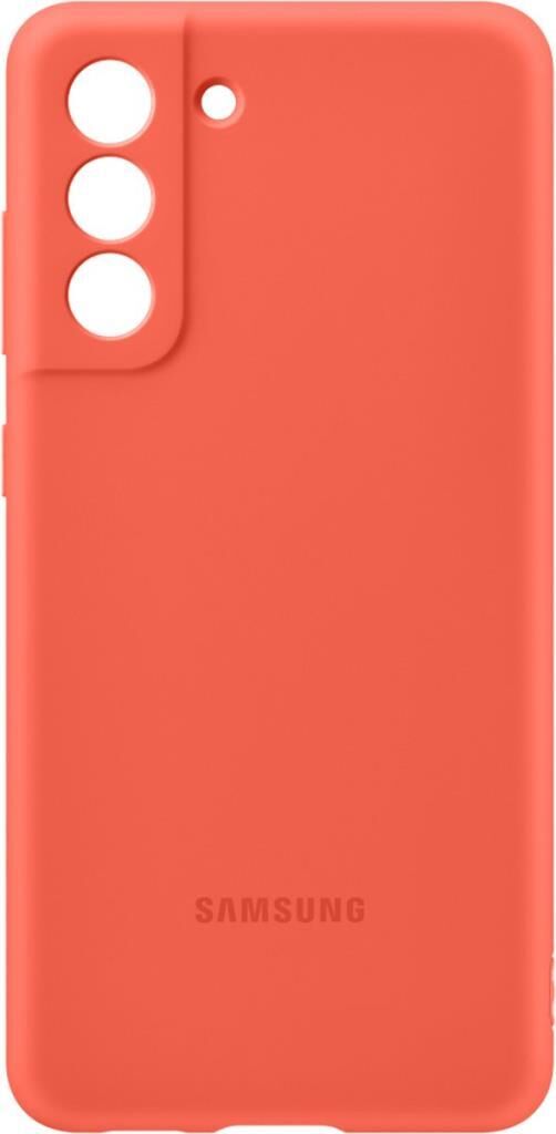 Galaxy S21 FE ile Uyumlu Silikon Kılıf Pembe EF-PG990TPEGWW