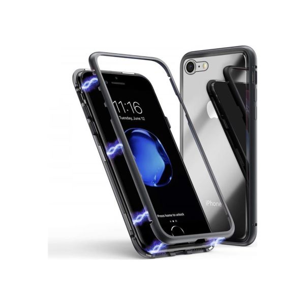 Blogy iPhone 8/7 ile Uyumlu Magnetic Case Kılıf
