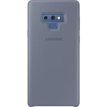 Galaxy Note 9 ile Uyumlu Kılıf Silicone Cover Lacivert EF-PN960TLEGWW