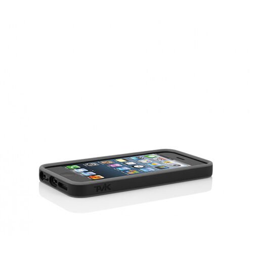 Tavik iPhone SE/5S/5 ile Uyumlu Kılıf Bumper Siyah PKG1168