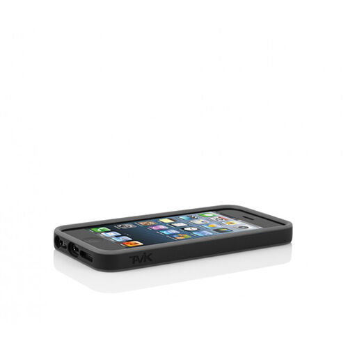 Tavik iPhone SE/5S/5 ile Uyumlu Kılıf Bumper Siyah PKG1168