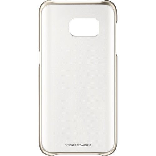Galaxy S7 ile Uyumlu Clear Back Cover Kılıf Altın EF-QG930CFEGWW (Out)