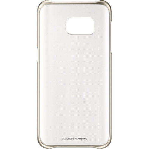 Galaxy S7 ile Uyumlu Clear Back Cover Kılıf Altın EF-QG930CFEGWW (Out)