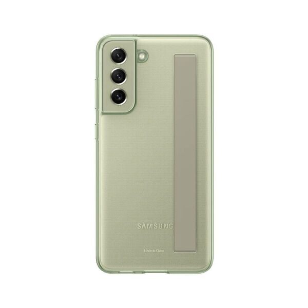 Galaxy S21 FE 5G ile Uyumlu İnce Kayışlı Kılıf Nane-EF-XG990CMEGWW