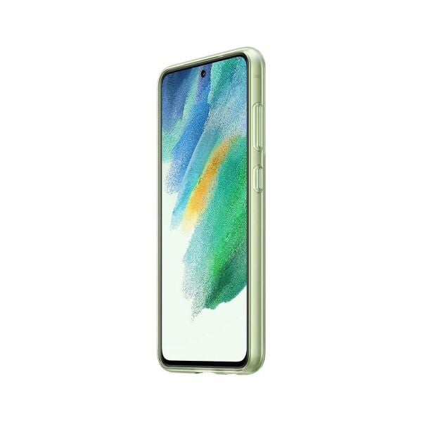Galaxy S21 FE 5G ile Uyumlu İnce Kayışlı Kılıf Nane-EF-XG990CMEGWW