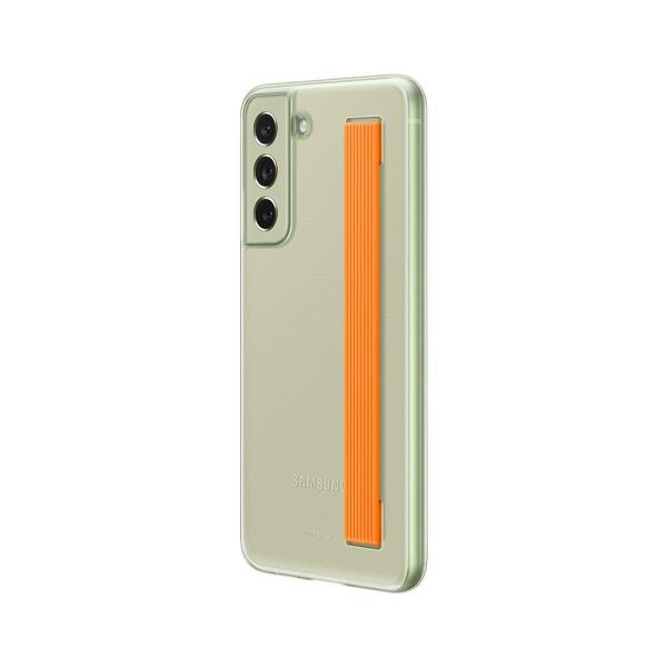 Galaxy S21 FE 5G ile Uyumlu İnce Kayışlı Kılıf Nane-EF-XG990CMEGWW