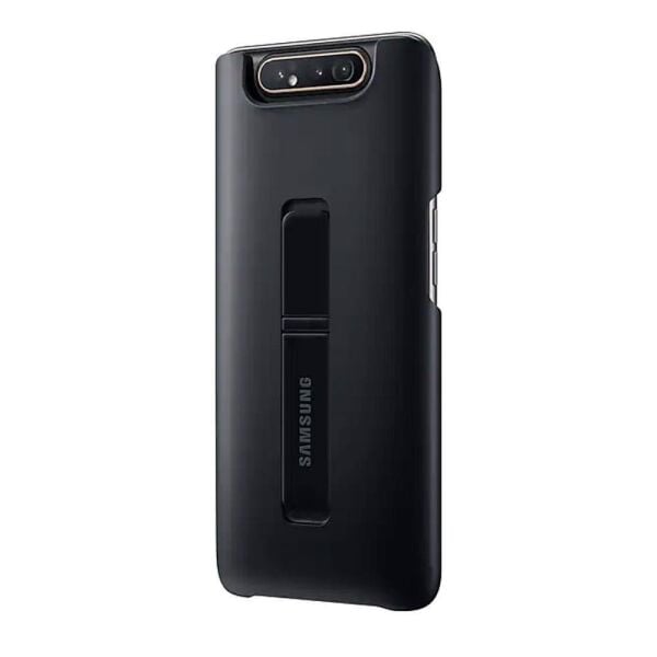 Galaxy A80 ile Uyumlu Stanting Cover Siyah EF-PA805CBEGWW (Out)