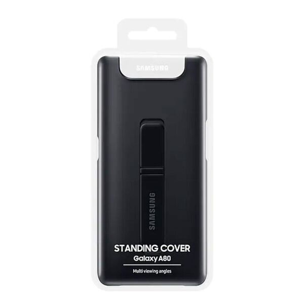 Galaxy A80 ile Uyumlu Stanting Cover Siyah EF-PA805CBEGWW (Out)