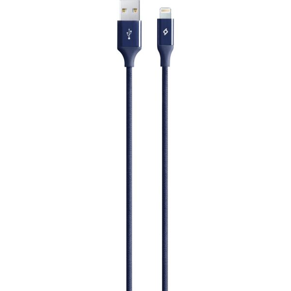 Ttec AlumiCable Lightning Kablo Lacivert 1.2M 2DK16L