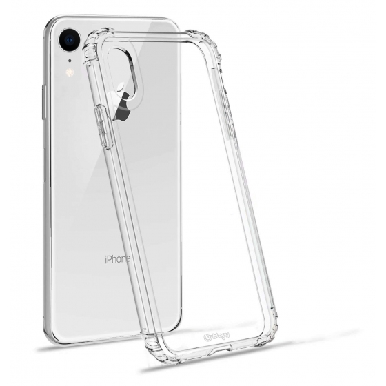 Blogy iPhone XR ile Uyumlu Crystal Fit Kılıf Crystal Clear