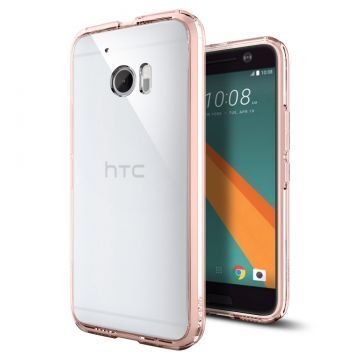 Spigen 10 ile Uyumlu Kılıf Ultra Hybrid Rose Crystal