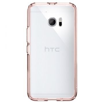 Spigen 10 ile Uyumlu Kılıf Ultra Hybrid Rose Crystal