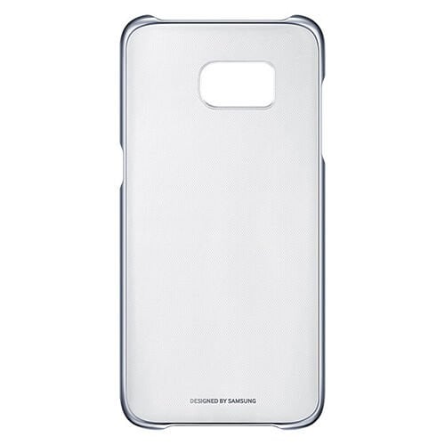 Galaxy S7 Edge ile Uyumlu Clear Back Cover Kılıf Siyah EF-QG935CBEGWW(Out)