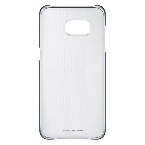 Galaxy S7 Edge ile Uyumlu Clear Back Cover Kılıf Siyah EF-QG935CBEGWW(Out)
