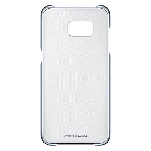 Galaxy S7 Edge ile Uyumlu Clear Back Cover Kılıf Siyah EF-QG935CBEGWW(Out)