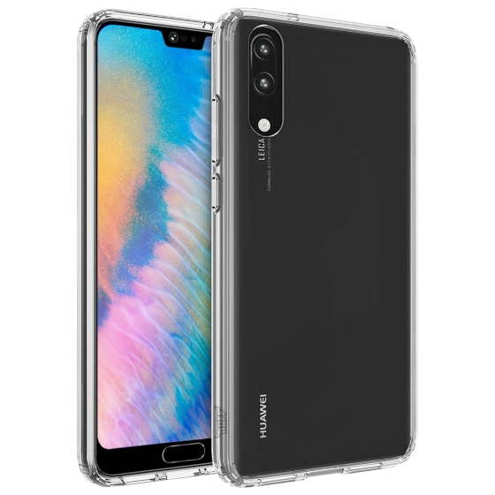 Buff P20 ile Uyumlu Air Hybrid Kılıf Crystal Clear