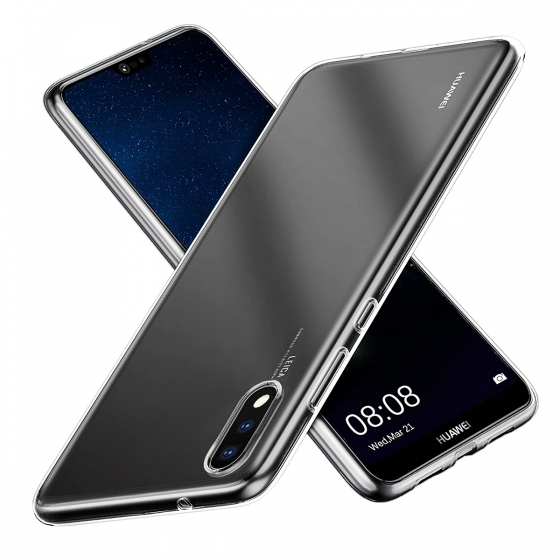 Buff P20 ile Uyumlu Air Hybrid Kılıf Crystal Clear