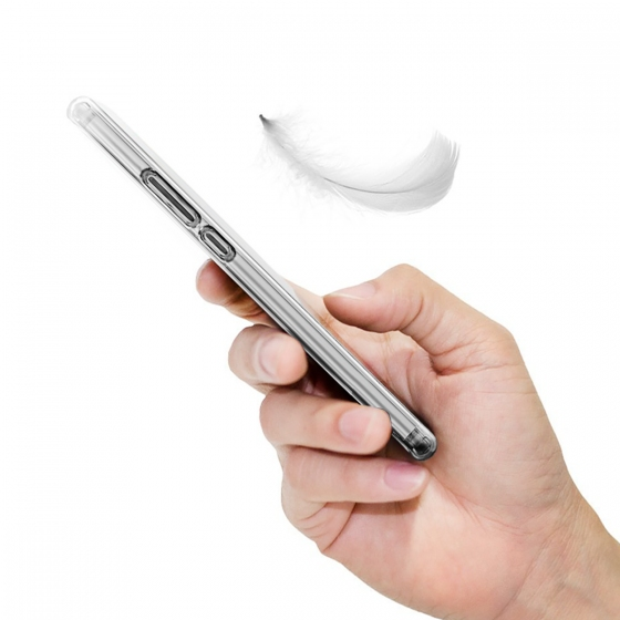 Buff P20 ile Uyumlu Air Hybrid Kılıf Crystal Clear