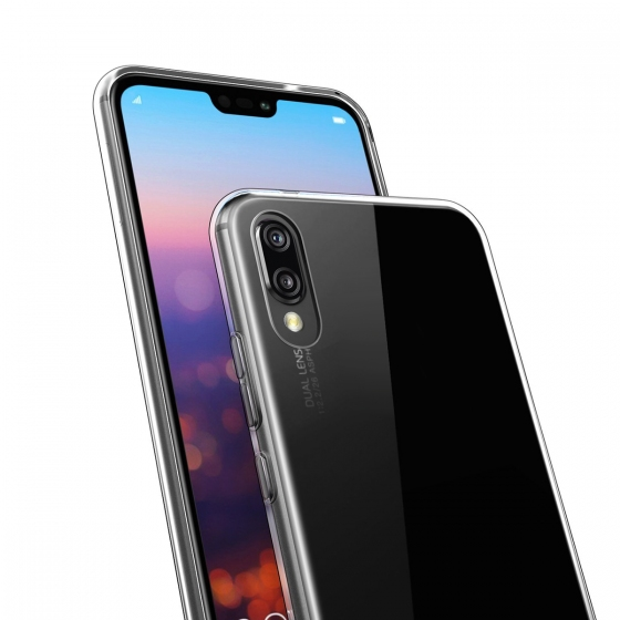 Buff P20 ile Uyumlu Air Hybrid Kılıf Crystal Clear