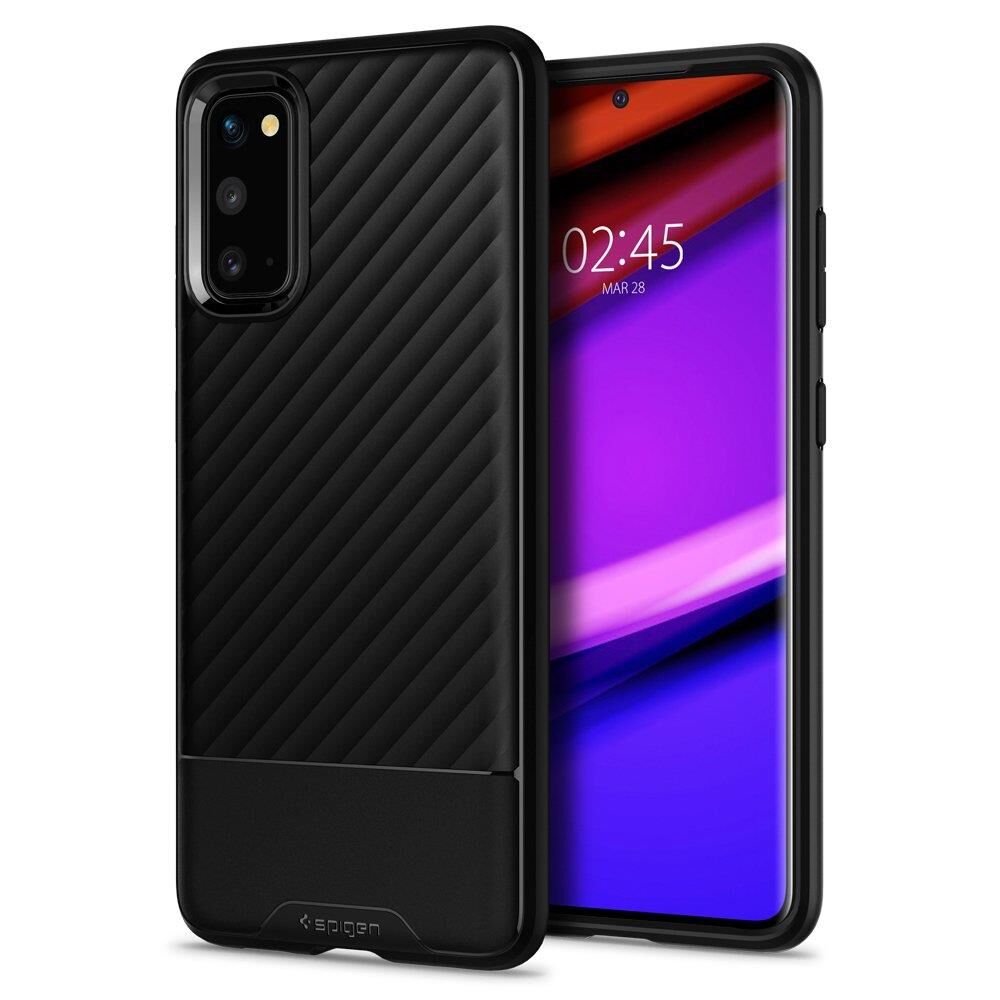 Spigen Galaxy S20 ile Uyumlu Kılıf Core Armor Matte Black