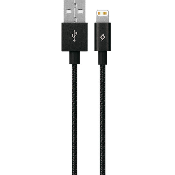 Ttec AlumiCable XL Lightning Kablo Lisanslı Siyah 2M 2DKM03S