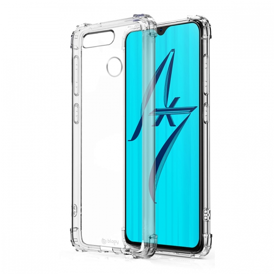 Blogy A7 / AX7 ile Uyumlu Crystal Fit Kılıf Crystal Clear