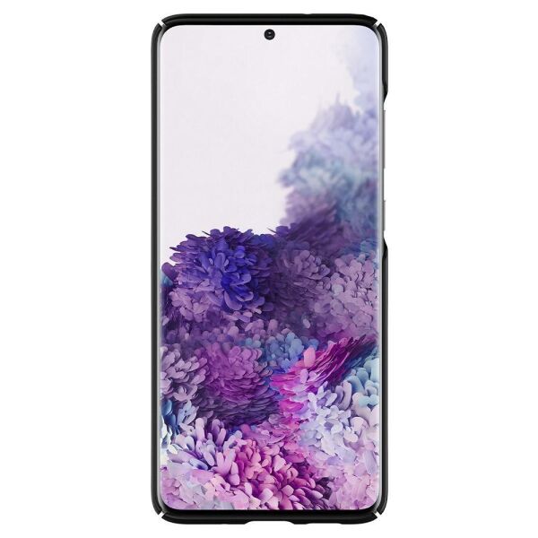 Spigen Galaxy S20 Plus ile Uyumlu Kılıf Thin Fit Black