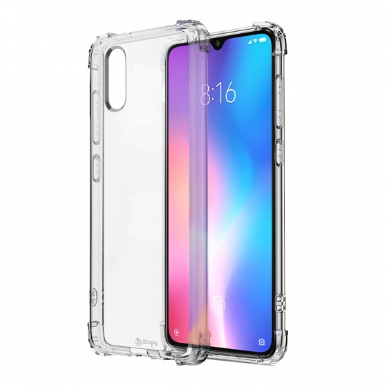 Blogy Mi 9 ile Uyumlu Crystal Fit Kılıf Crystal Clear