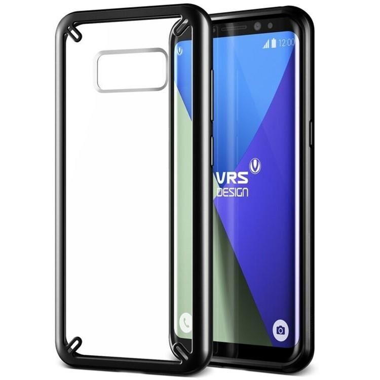 VRS Design Galaxy S8 ile Uyumlu Crystal Mixx Kılıf Black