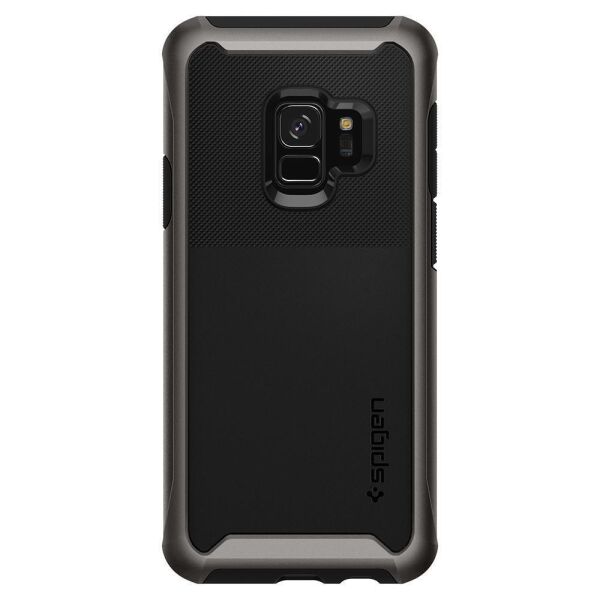 Spigen Galaxy S9 ile Uyumlu Kılıf Neo Hybrid Urban Gunmetal