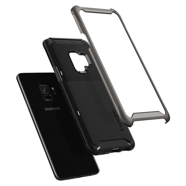 Spigen Galaxy S9 ile Uyumlu Kılıf Neo Hybrid Urban Gunmetal