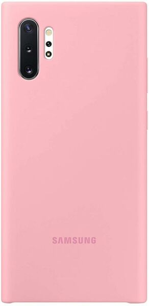 Galaxy Note 10 Plus ile Uyumlu Kılıf Silicone Cover Pembe EF-PN975TPEGWW (Out)