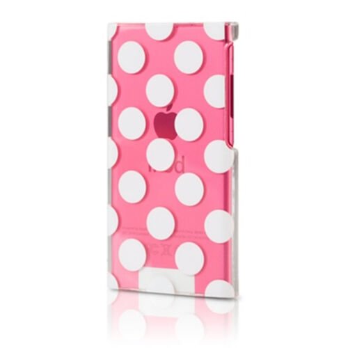Griffin iPod Nano 7 ile Uyumlu Kılıf Sert Şeffaf Dots RE35938