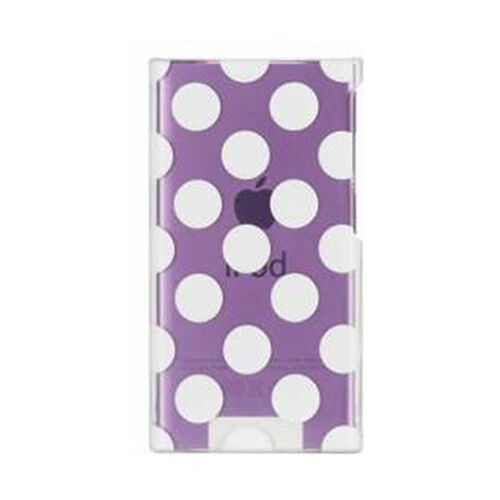 Griffin iPod Nano 7 ile Uyumlu Kılıf Sert Şeffaf Dots RE35938