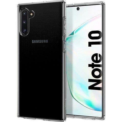 Spigen Galaxy Note 10 ile Uyumlu Kılıf Crystal Flex Crystal Clear