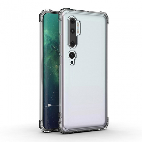 Blogy Note 10 Pro ile Uyumlu Crystal Fit Kılıf Crystal Clear