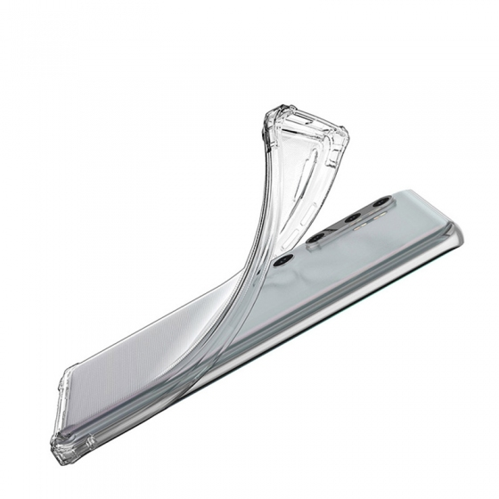 Blogy Note 10 Pro ile Uyumlu Crystal Fit Kılıf Crystal Clear