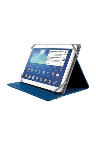 Trust 19325 Verso Folio Stand 10'' ile Uyumlu Kılıf Mavi