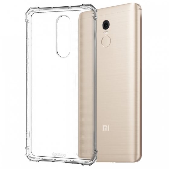 Blogy Red MI 5 Plus ile Uyumlu  Crystal Fit Kılıf Crystal Clear