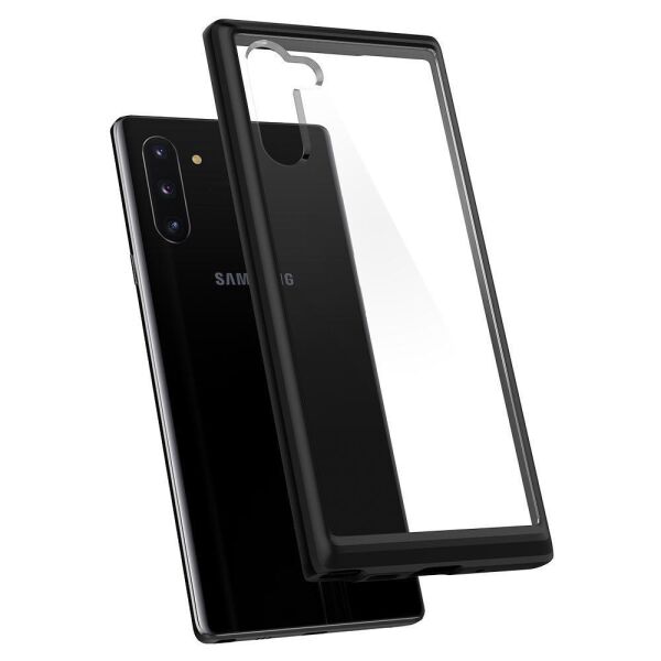 Spigen Galaxy Note 10 ile Uyumlu Kılıf Ultra Hybrid Matte Black