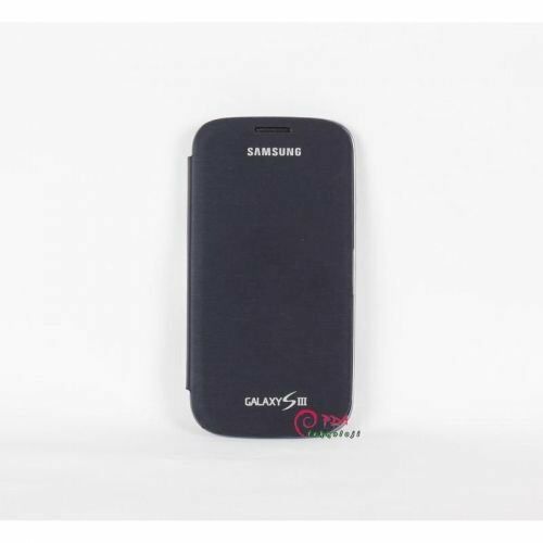 Galaxy S3 i9300 ile Uyumlu Flip Cover Kapaklı Kılıf Mavi Renk