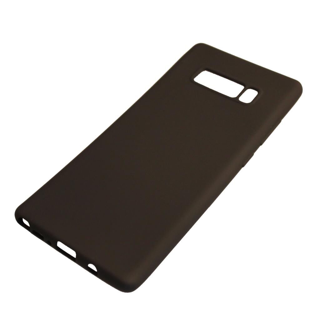 Galaxy Note 8 ile Uyumlu Morris Silikon Kılıf Siyah