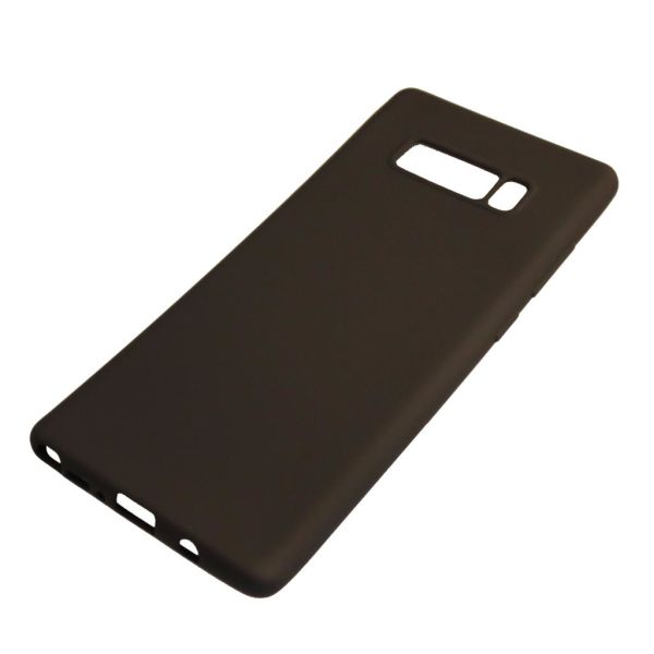 Galaxy Note 8 ile Uyumlu Morris Silikon Kılıf Siyah