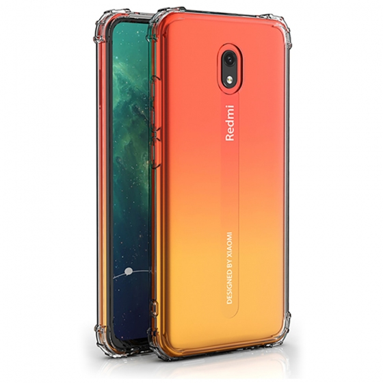 Blogy RedMi 8A ile Uyumlu Crystal Fit Kılıf Crystal Clear