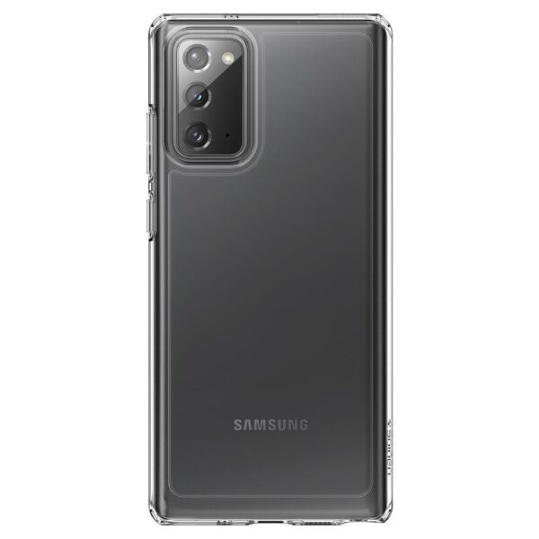 Spigen Galaxy Note 20 ile Uyumlu Kılıf Crystal Hybrid Crystal Clear