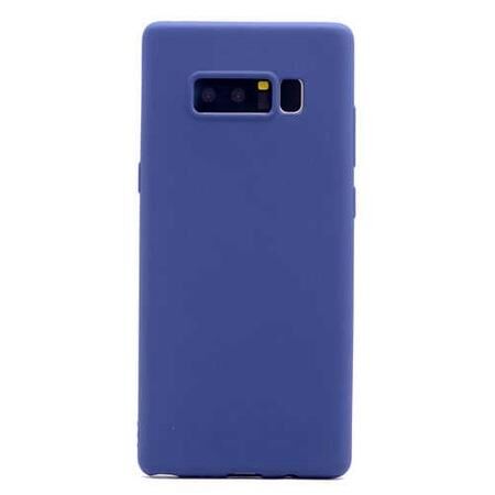 Zore Galaxy Note 8 ile Uyumlu Premier Silikon Kılıf Lacivert