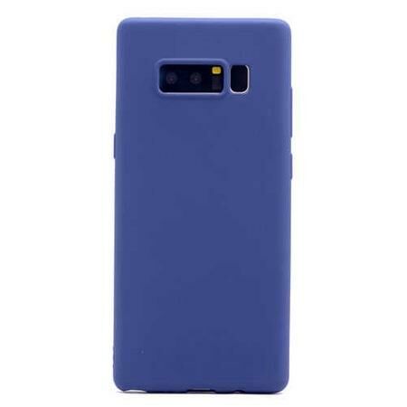 Zore Galaxy Note 8 ile Uyumlu Premier Silikon Kılıf Lacivert