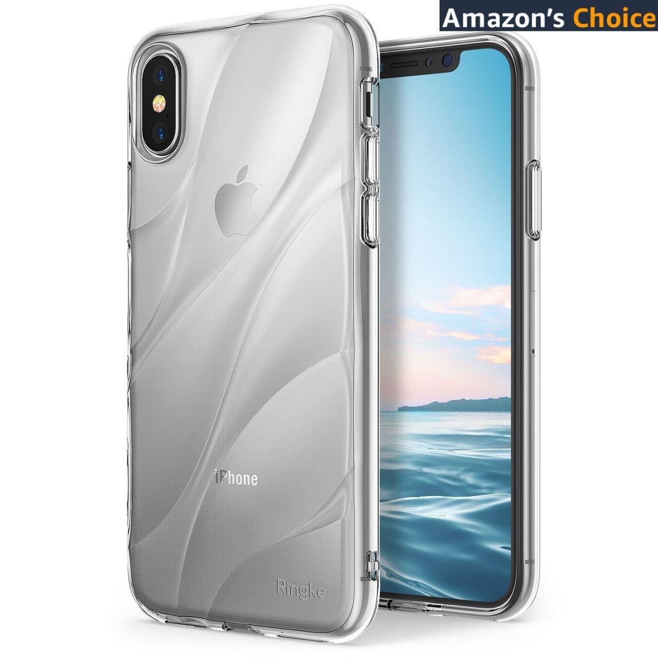Ringke Flow iPhone XS ile Uyumlu KIlıf Crystal Clear