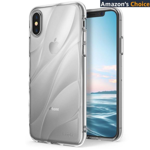 Ringke Flow iPhone XS ile Uyumlu KIlıf Crystal Clear